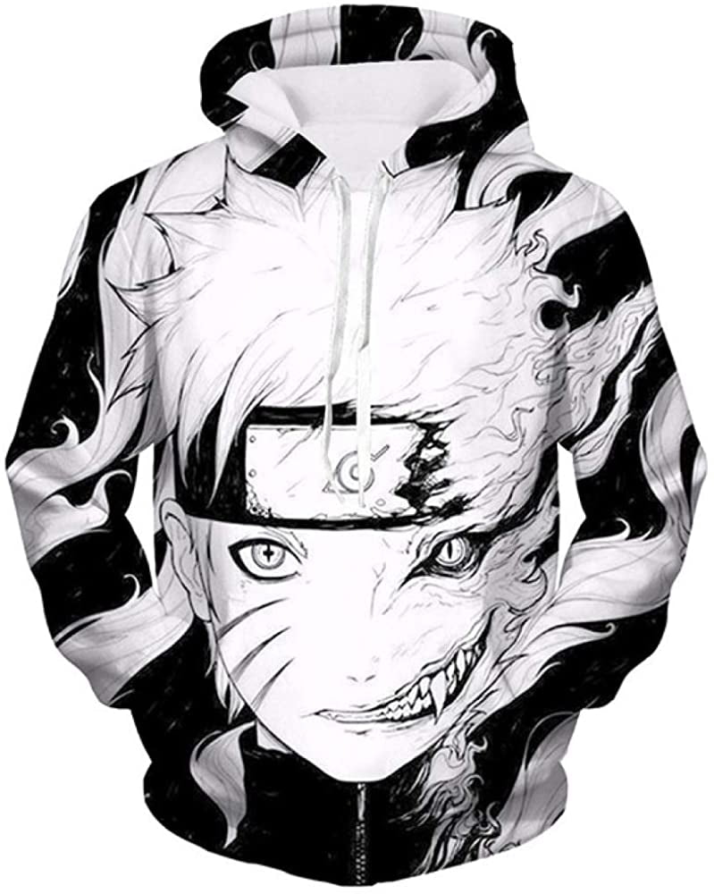 Anime Naruto Hoodie Zipper Coat Tops Thin Hoodies Sweatshirt