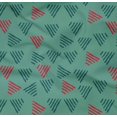 thumbnail image 4 of oneOone Organic Cotton Poplin Twill Fabric Triangle Block Fabric Prints By Yard 42 Inch Wide, 4 of 4