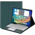 thumbnail image 1 of Touch Keyboard Case for iPad (A16) 11th Generation 11 Inch (2025), iPad 10th Generation 10.9 Inch (2022) with Pencil Holder - Magnetically Detachable Touch Bluetooth Keyboard, 1 of 7
