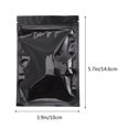 thumbnail image 3 of 100 Pcs Sac en Aluminium Refermable Sac Plat à Fermeture Éclair Sac de Fête Sac de Rangement Alimentaire (10 x 15cm), 3 of 8