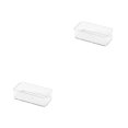 thumbnail image 3 of relayinert Drawer Storage Box Stationery Multi-purpose Cosmetics Sundries Organizer Tray Home Bedroom Kitchen School Classroom Medium 2Set, 3 of 6
