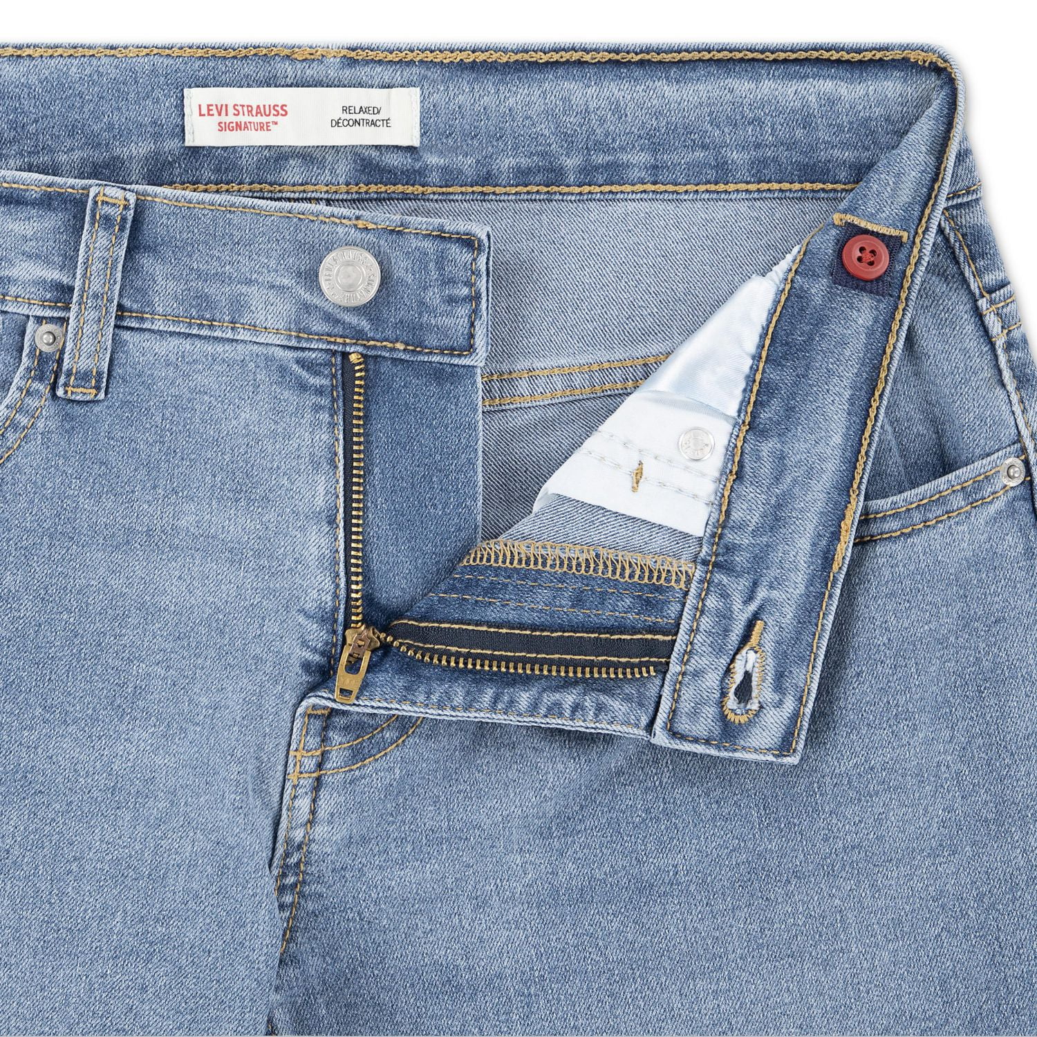 Jean à coupe décontractée jambe droite Levi Strauss Signature pour garçon