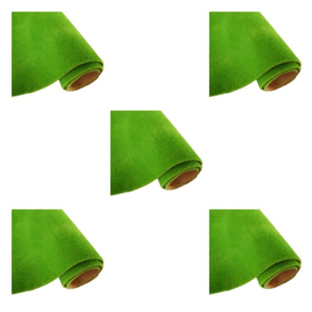 Youkk Artificial Lawn With Realistic Appearance Long-lasting Durability Eco-friendly 102 light green 5Set