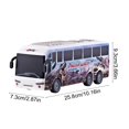thumbnail image 3 of karymi Four Way LED Simulation Bus Children's Travel Bus Remote Control Bus Toy Car Model Toy Toys for Ages 5-7, 3 of 6