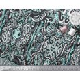 thumbnail image 3 of Soimoi Poly Georgette Fabric Floral & Paisley Decorative Decor Fabric Printed Yard 52 Inch Wide, 3 of 3