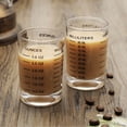 thumbnail image 4 of EGNMCR Cups Thickened Glass Ounce Measuring Cup Double Measuring Scale Round Cup Thick Bottom Roast Coffee Cup Measuring cup, 4 of 9