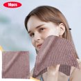 thumbnail image 1 of Qocolhg 10 Pcs Cleaning Rags for Housekeeping, Cleaning Cloths Hand Washcloths Hand Towels Washable Machine Washable Reusable Cleaning Wipes Drying and Cloths Absorbent for Kitchen and Office, 1 of 6
