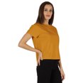 thumbnail image 2 of Inkmeso T-Shirt à Manches Courtes pour Femmes, Épaules Tombantes, Col Rond, T-Shirts d'Été Décontractés, 2 of 7