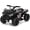 Noir, variante sur Gymax VTT Quad 6 V à 4 Roues pour Enfants, Voiture à Chevaucher avec Musique, Klaxon, Lumière DEL, Rose