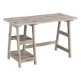 thumbnail image 1 of Convenience Concepts Designs2Go Bureau Tréteau, Fini Bois de Bois Flotté, 1 of 5