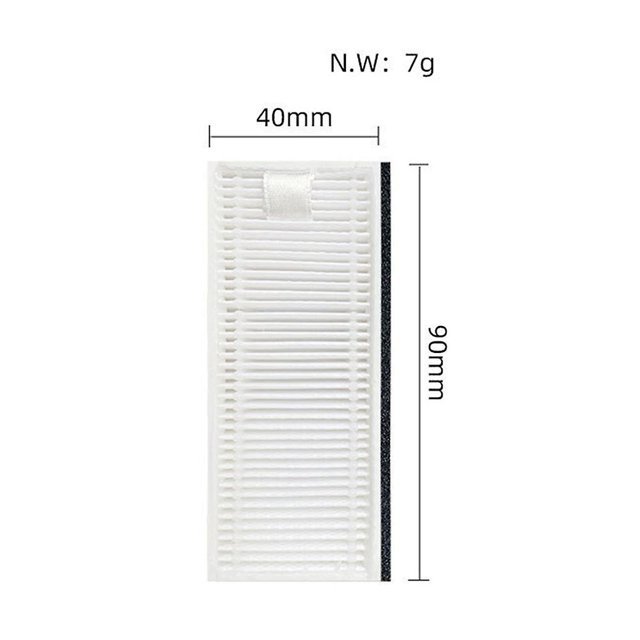 8pcs Filtre Hepa pour Pièces de Rechange Aspirateur Robot Thamtu G11