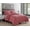 CORAL, variant on Swift Home Pintuck Comforter Set