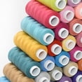 thumbnail image 2 of Transemion 1/2/3 Premium Polyester Thread Spools - Kit For Home Sewing Polyester Is Green 6-color line 1 Pc, 2 of 6