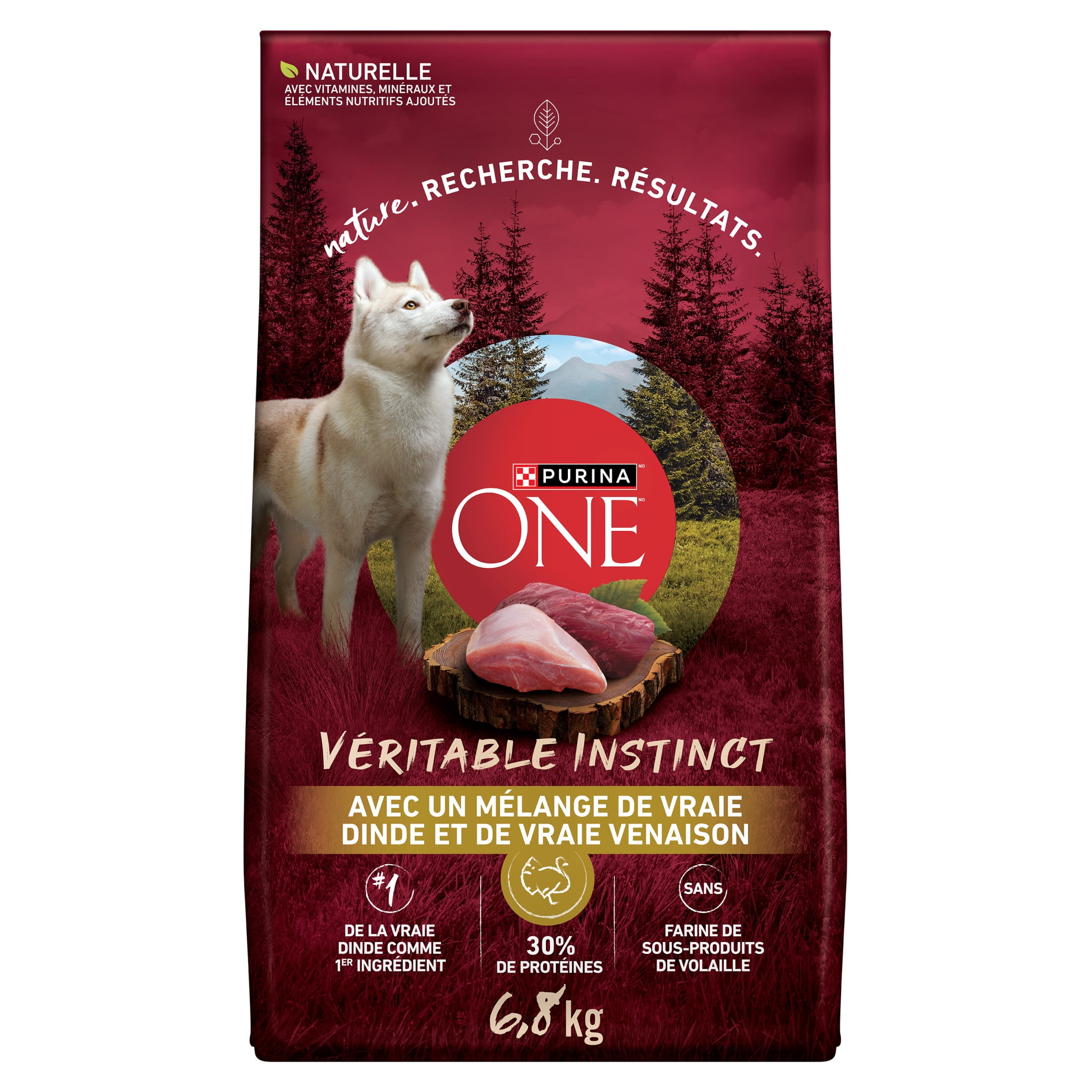 Purina ONE True Instinct Turkey & Venison, Dry Dog Food 6.8kg