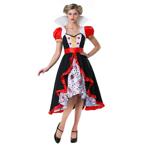 Flirty Queen of Hearts Plus Size Women's Costume
