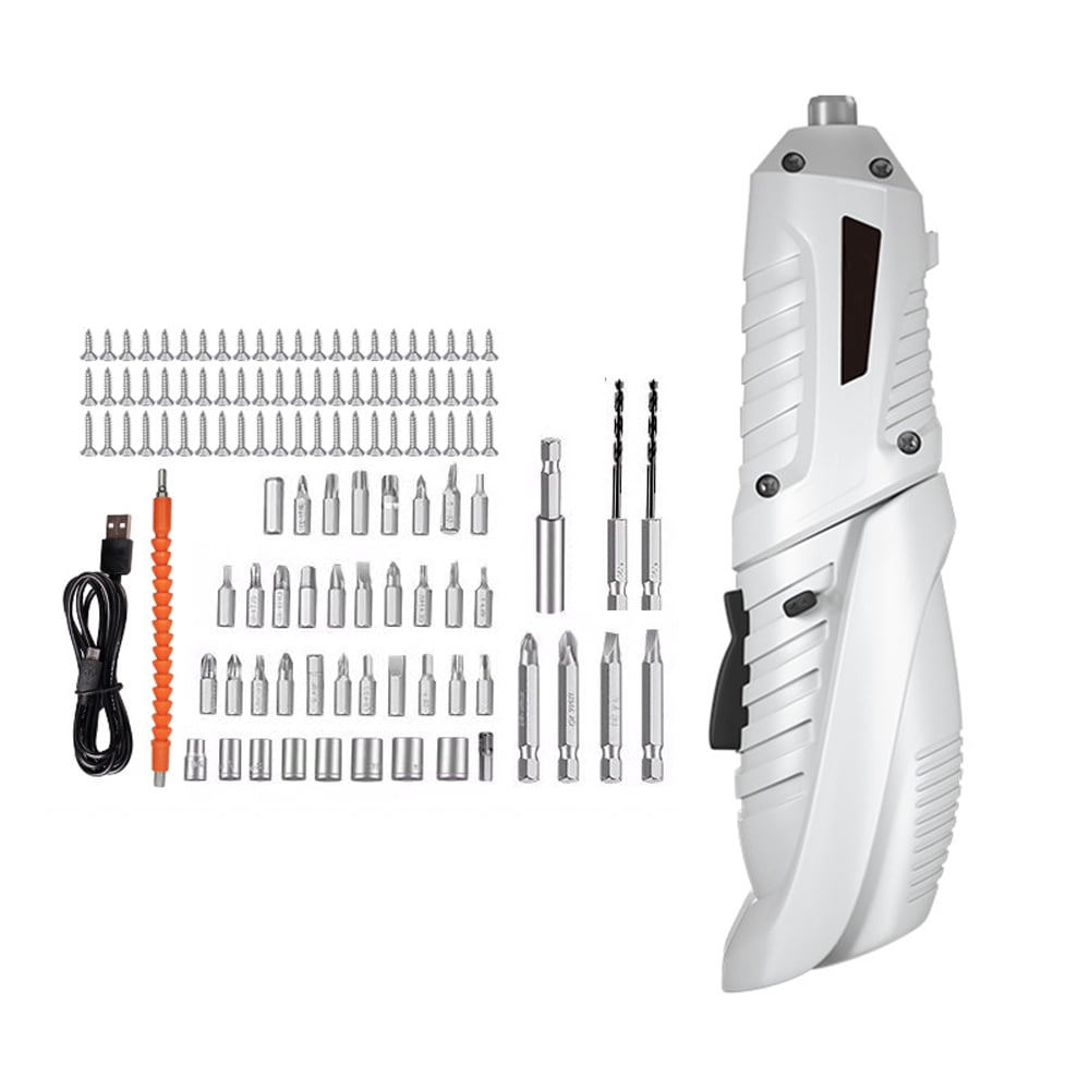 TFixol 250r/min Screwdriver Metal Bits Set Multifunctional Screwdrivers Repairing Tool Kit Electric Screw Driver for Mobilephones Computers Home Appliances