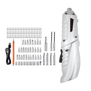 TFixol 250r/min Screwdriver Metal Bits Set Multifunctional Screwdrivers Repairing Tool Kit Electric Screw Driver for Mobilephones Computers Home Appliances