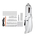 TFixol 250r/min Screwdriver Metal Bits Set Multifunctional Screwdrivers Repairing Tool Kit Electric Screw Driver for Mobilephones Computers Home Appliances