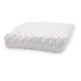 thumbnail image 1 of Housse Standard pour Matelas à Langer en Minky à Pois - Blanc, 1 of 1