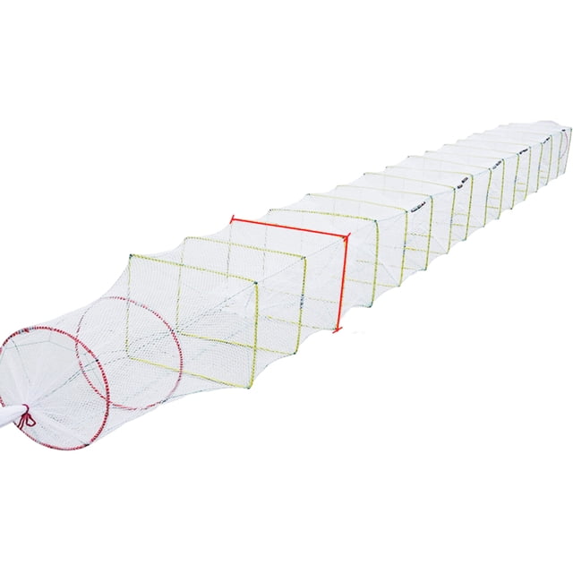 Cages en Filet Pliantes pour la Pêche Cages Pliables Filet de Pêche Crabes Homards Pièges