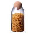 thumbnail image 1 of Réservoir de Stockage en Verre Borosilicate Transparent 1200ML avec Bouchon, 1 of 6