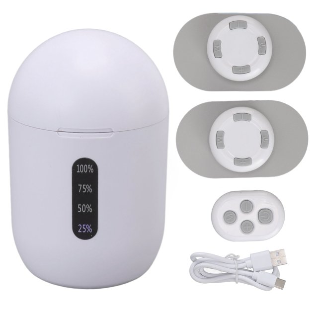 Electric Massage Stickers, 16 Levels Comfortable Massage Pulse Massager Rechargeable For Full Body