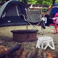thumbnail image 2 of Portable Mazar Square Folding Stool for Outdoor Camping Hiking Fishing Backpacking and Kitchen Step Support, 2 of 4