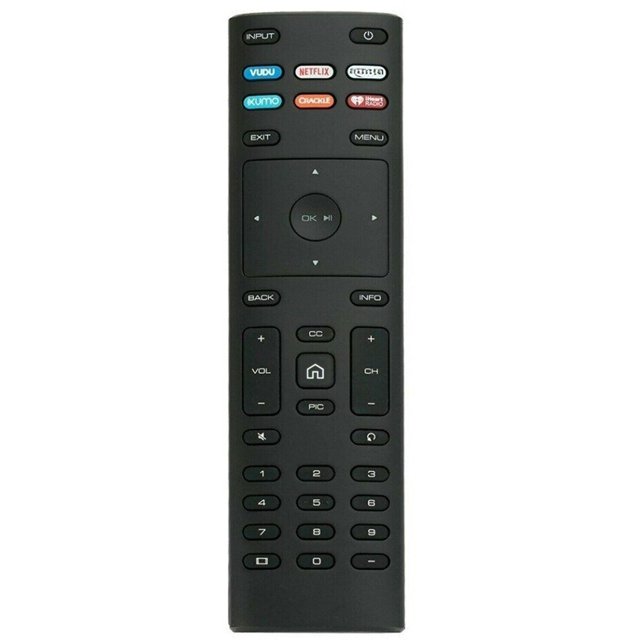 Nouvelle XRT136 pour VIZIO Télécommande de Téléviseur LCD LED Intelligent D43f-F1 D50f-F1 VUDU