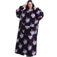thumbnail image 1 of LUXUR Chemises de Nuit à Capuche pour Femmes, Robe de Nuit, Robe de Sommeil, Imprimé de Chien Drôle, 1 of 2