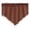 Coffee, variant on Curtains Short Curtains Solid Color Curtains Triangular Curtains Household Curtains Small Curtains Through Rod Curtains