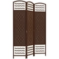 thumbnail image 1 of HOMCOM 5.6ft Folding Room Divider, Freestanding Privacy Screen for Bedroom, 1 of 10