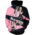 thumbnail image 1 of Blackpink Groupe d'Idoles Coréennes Fille Cos Périphérique Chandail en Molleton Impression Numérique 3d Décontracté, 1 of 4
