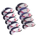 thumbnail image 1 of 10 Pcs Waterproof Golf Iron Soft Nylon For Oversize 4/5/6/7/8/9/PW/LW/SW/, 1 of 8
