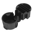 thumbnail image 2 of Central Console Cup Holder Insert, Easy Mount Black Water Cup Holder Wearproof  For Car, 2 of 8