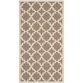 thumbnail image 1 of Safavieh Courtyard Brown Indoor Outdoor Rug - Runner 2'7" x 5', 1 of 1