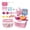 Pink, variant on Noehoiugi Pretend Toy Girls Vanity Set With Mirror - Kids Makeup Vanity Table Set - Includes Fashion Hair & Makeup Accessories