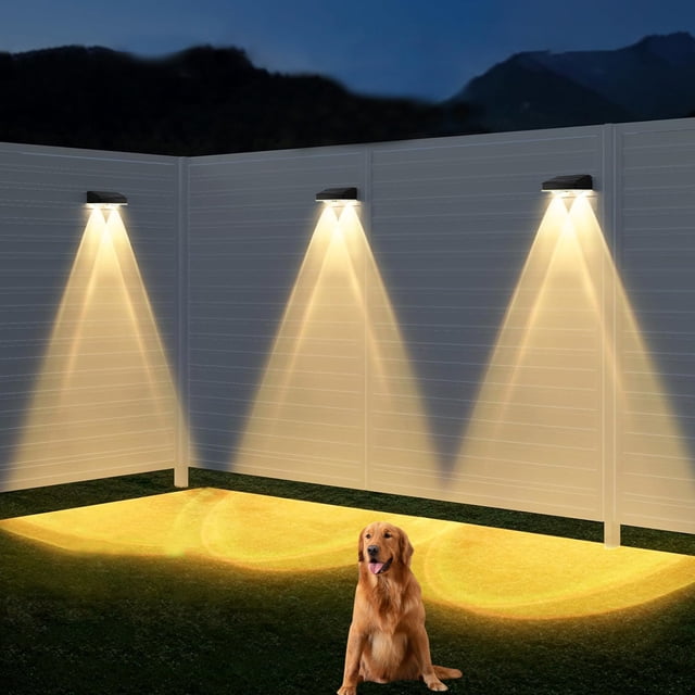 Solar Powered Outdoor Wall Light | Waterproof LED Hill Effect Sconce for Garden & Stair Enclosure