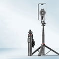 thumbnail image 1 of Outdoor Travel Photography Handheld Gimbal Selfie Stick With Shakes Retractable Stabilizer Desktop Phone Holders For Live Streaming And Tabletop Tripod Use, 1 of 9