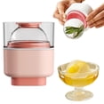 thumbnail image 1 of Large Ice Maker Sealed Silicone Round Ice Cube Tray With For & Cold Drinks Quick Release, 1 of 6