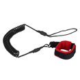 thumbnail image 3 of 2X 10.6Ft Ankle Leash Surfing Coiled Stand Up Paddle Board Black Tpu Paddle Board Foot Leg Rope Surfboard Raft Rope, 3 of 7