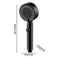 thumbnail image 3 of Yhmxh Turbocharged Shower Head With Super Powerful Water Volume For Home Bathroom Bath Water Heater Bath Heater Pressurized Shower Head 5 Kitchen Essentials Home and Kitchen Kitchen Tools, 3 of 6