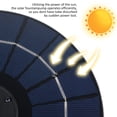 thumbnail image 3 of Solar Fountain Pump Solar Pool Fountain Birdbath Fountain Garden Fountain, 3 of 6