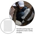 thumbnail image 3 of HAMPPLIES 20Pcs Heavy Duty White Sand Bags for Flooding and Construction Reusable Polypropylene Material, 3 of 8