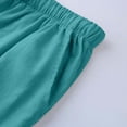 thumbnail image 3 of Weiqiqre Mens Pants New Linen Pants Drawstring Elastic Solid Color Loose Casual Trousers Lightweight Slight Stretch, and Regular Fit for All-Season Going Out, 3 of 5