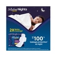 thumbnail image 3 of Stayfree Secure Nights Serviette Hygiénique Confortable en Coton Doux, Lot de 6, 3 of 3