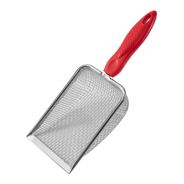 Milaget Cat Litter Sifting s Deep Fast Sifting Portable Mesh Litter Shovel for Pets Mesh 2.8mmx2.8mm