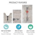 thumbnail image 3 of the US States Design 3 Piece Bathroom Rugs Set - Non-Slip Ultra Thin Bath Rugs for Bathroom Floor - Washable Cotton Bathroom Mats Set, 3 of 8