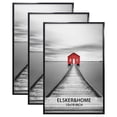 thumbnail image 1 of ELSKER&HOME 12x18 Poster Frame 3 Pack, Black Picture Frame for Horizontal or Vertical Wall Mounting, 1 of 7