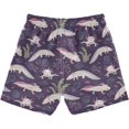 thumbnail image 2 of Boys Swim Trunks Beach Board Shorts Quick Dry Toddler Swimsuit Bathing Suits with Mesh Lining, 2 of 6