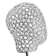 thumbnail image 4 of Langgg Adjustable Metal Mannequin Head Hat Stand Display Rack Wig Holder Silver, 4 of 9